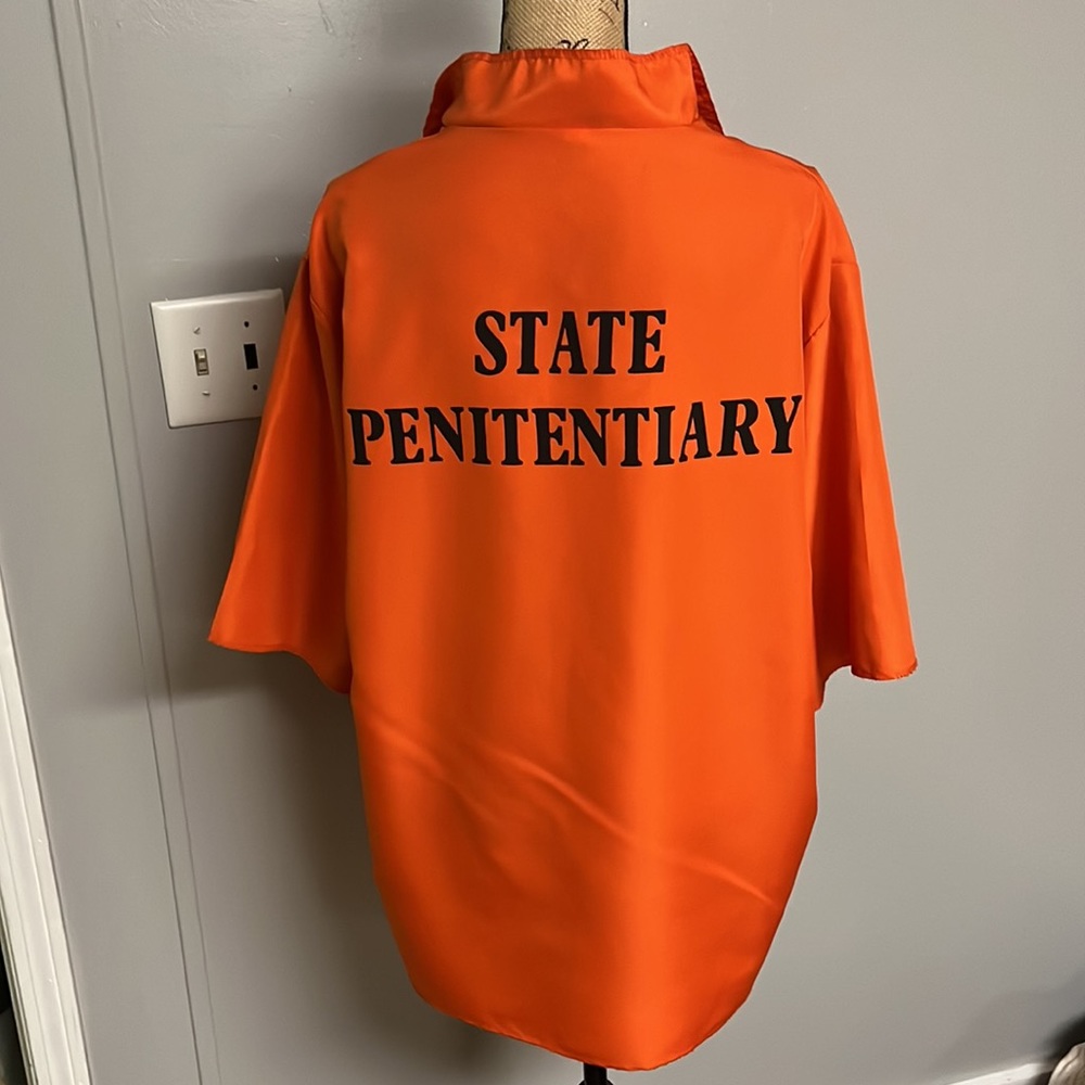 costume inmate state penitentiary shirt